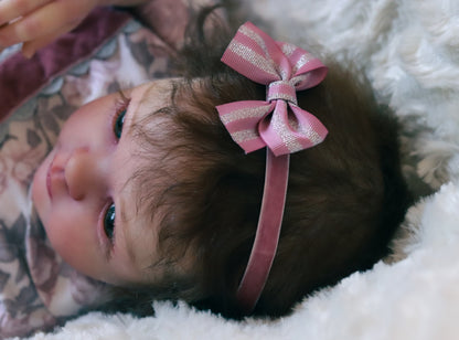 Mariana open eyes custom order Reborn baby