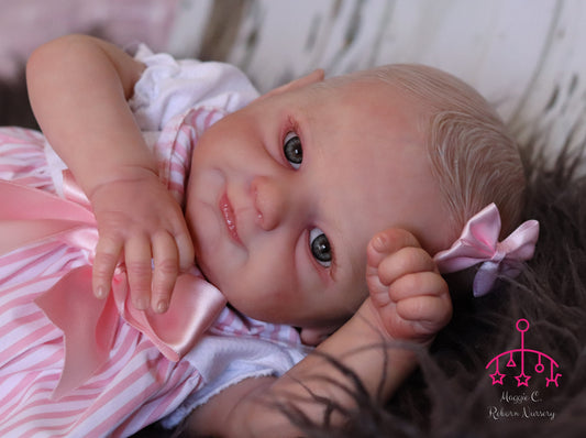 Reborn baby Magdalena by Elisa Marx custom order
