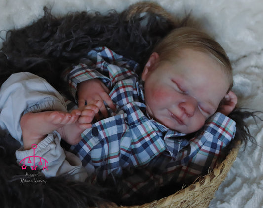Reborn Samuel Sculpt By Cassie Brace Custom order