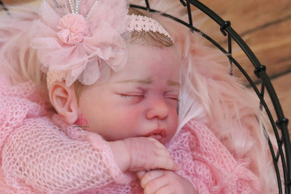 Sofia Closed  closed eyes custom order reborn baby