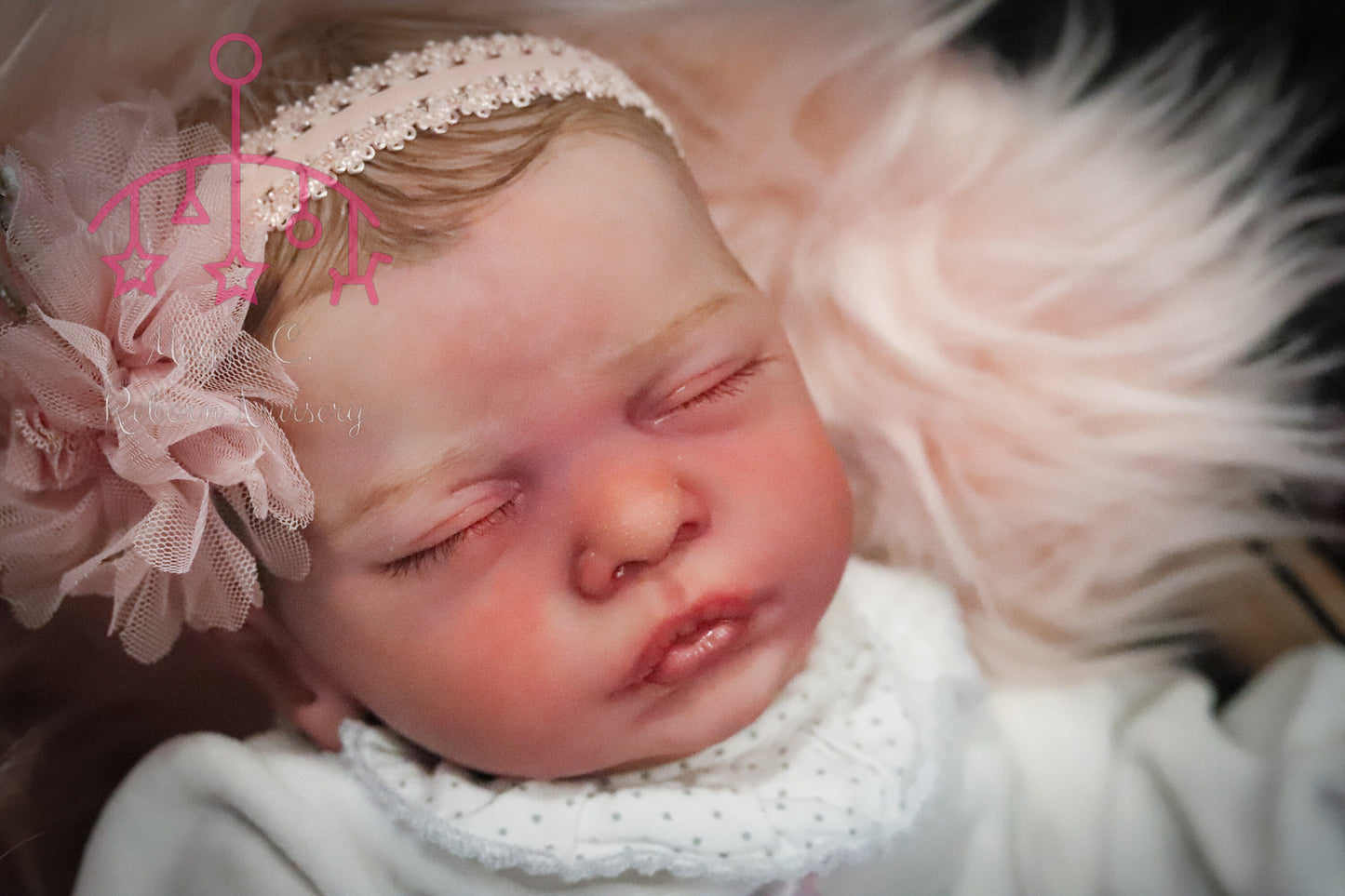 Sofia Closed  closed eyes custom order reborn baby