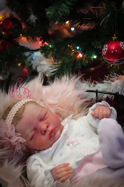 Sofia Closed  closed eyes custom order reborn baby